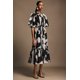 thumbnail image 4 of Vestido largo bellabarnetten Jacqueline con estampado floral de manga corta, 4 of 6