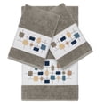 thumbnail image 1 of Khloe Embellished Turkish Cotton Towel Set, 1 of 2