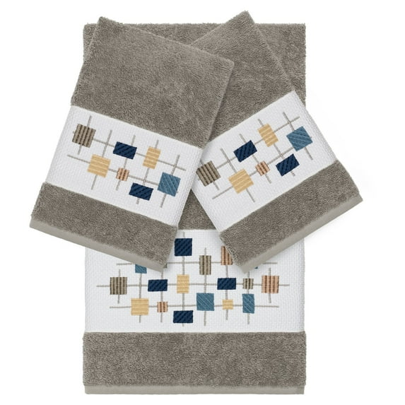 Khloe Embellished Turkish Cotton Towel Set