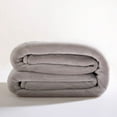 thumbnail image 2 of Reafort Ultra Soft Flannel Fleece All Season Light Weight Living Room/Bedroom Warm Throw Blanket (Silver Grey, Twin 66"X90"), 2 of 5