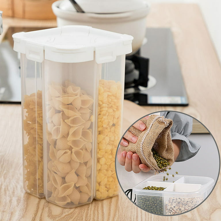 Tiitstoy Airtight Cereal Storage Container, Clear 2.3L Airtight