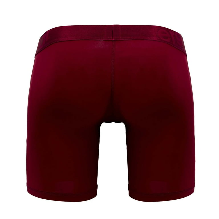 ErgoWear EW1198 FEEL XV Boxer Briefs Color Burgundy Size S