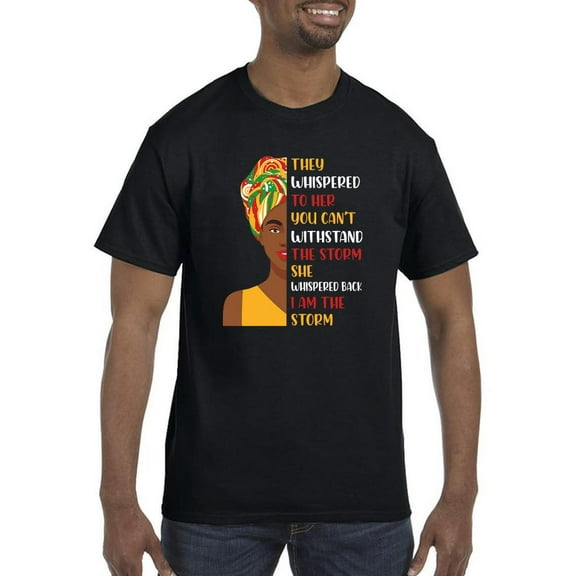 I Am The Storm T-Shirt Men -Smartprints Designs, Male x-Large