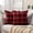 Black and Red, variant on MIULEE Fall Throw Pillow Covers Halloween Pack of 2 Buffalo Check Farmhouse Checker Plaids Accent Polyester Linen Outdoor Cushion Case for Sofa Couch Orange and Black 22 x 22 Inch