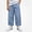 Blue, variant on SGFCWSX Boys Athletic Joggers Loose Fit Elastic Cuff Lightweight Sport Pants Activewear Army Green Size 7
