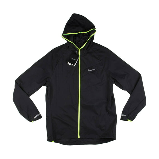 Nike - Nike Mens Impossibly Light Running Jacket Black/Volt - Walmart ...
