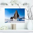 thumbnail image 1 of Winter Lake Baikal Panorama - Extra Large Seashore Canvas Art, 1 of 3