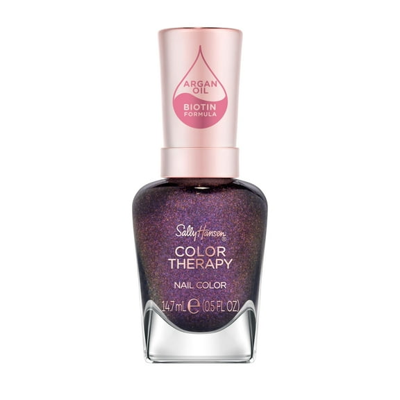 Sally Hansen Color Therapyâ„¢, Royal Confidante, Argan Oil, Long Lasting, Healthy Nails, Purple Nail Polish