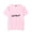 PINK, variant on Bonnie McKee Logo T-Shirt Men/Women Streetwear T-Shirt Shirt Short Sleeve