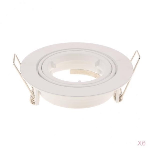 6x Soporte de lámpara Empotrada Accesorios Decorativos Adornos Pieza De Respuesto