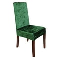 thumbnail image 1 of Xingzhi And Decorate Chairs With Polyester Dining Chair Covers Made With Polyester Dining Room Chair Cover emerald green, 1 of 6