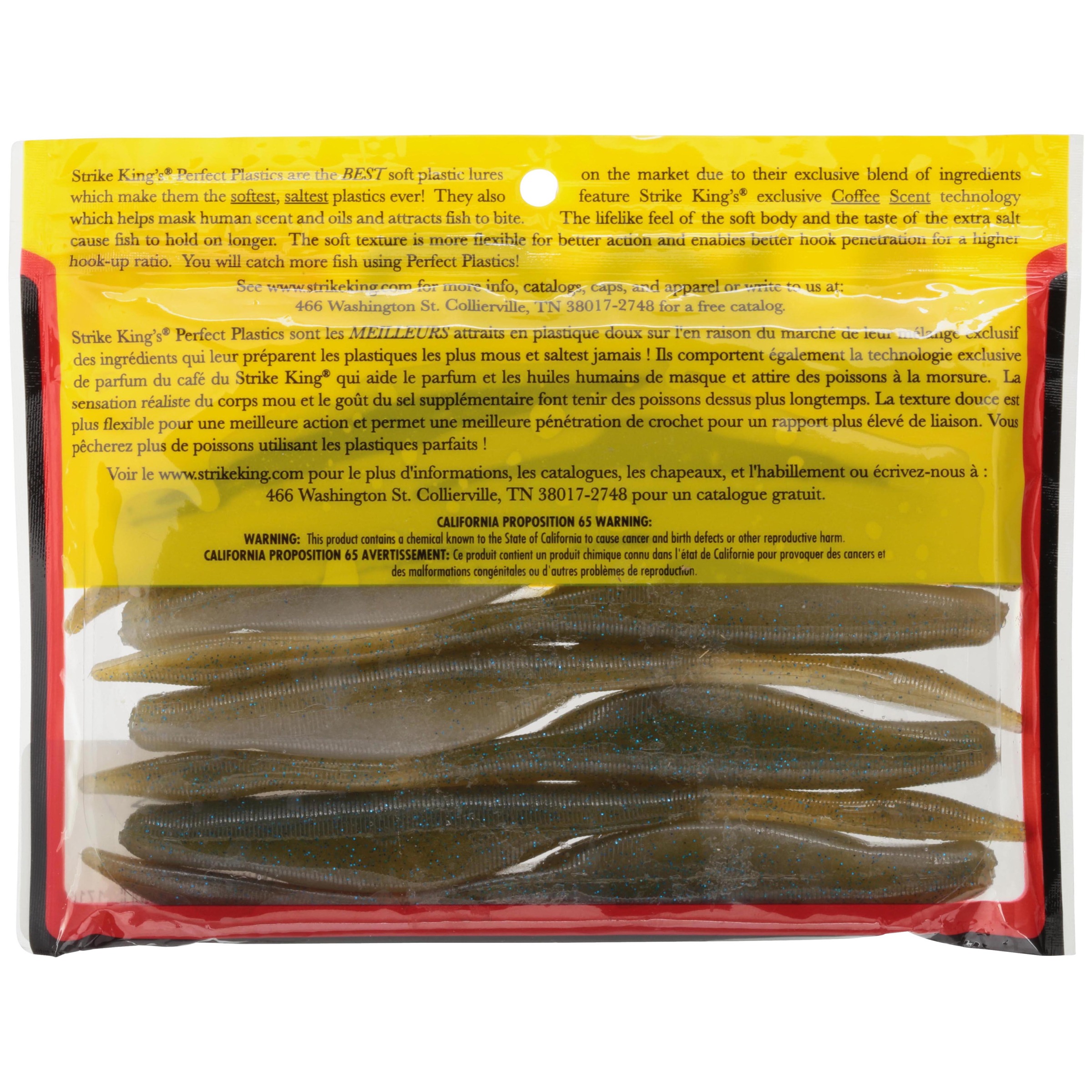 Strike King CaffeineShad 5'' KVD Magic 8pk