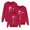 YR98 Red, variant on SJLDQY Family Christmas Pajamas Set Xmas Reindeer Graphic Pullover Sweatshirt for Family Soft Warm Holiday Party Festival Tops for Men Women And Kids