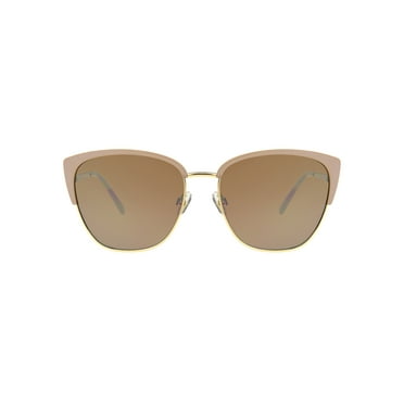 Foster Grant Beige Cat-Eye Women's Polarized Sunglasses