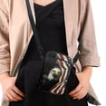 thumbnail image 4 of HELLHERO Eagle American flag Double Layer Women Shoulder Bag with Double-layer for Crossbody Bag, 4 of 7