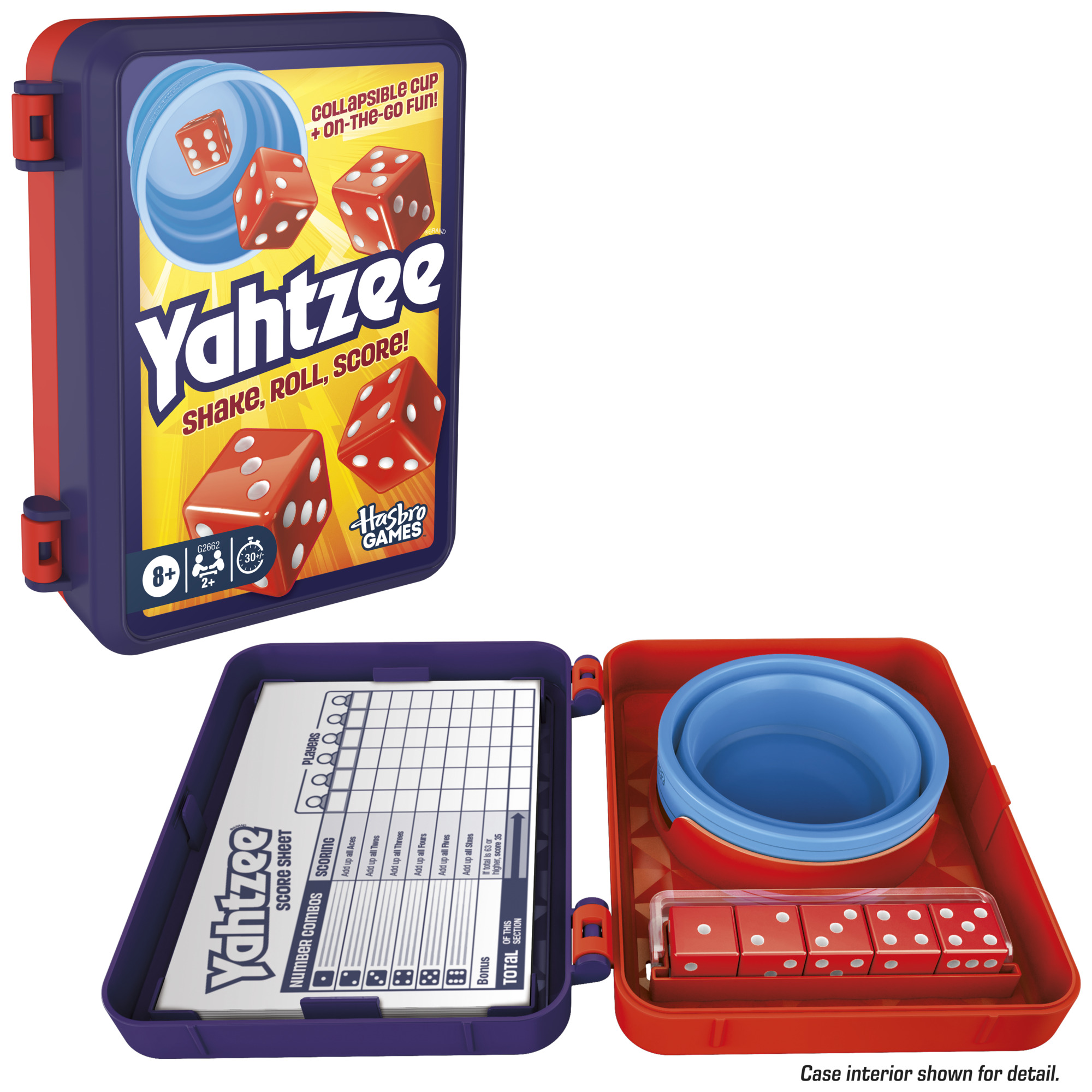 Yahtzee Dice Game with Collapsible Cup & Storage Case photo 7