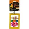 eCOTRITION Jungle Talk Slide 'N Spin Toy for Medium Birds