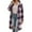 Light Purple, variant on JHHLSF Women Plaid Shacket Jacket Long Flannel Shirt Lapel Button Down Blouses Tops Tartan Trench Fall Coat with Pockets Dark Green,S
