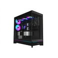thumbnail image 2 of MONTECH HS02 PRO, ATX Mid-Tower PC Case, Gaming PC, High-Airflow, Reversible Layout, Sturdy Curved Tempered Glass Front Panel, 5x ARGB PWM Fan Pre-Installed, Sink-in Design, Toolless Panels, Black, US, 2 of 17