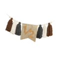 thumbnail image 2 of Rongfmy 1/2 Birthday High Chair Banner Backdrop Prop Bohemian Celebration Decorative Brown, 2 of 9