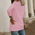 thumbnail image 4 of Bixock Women Fall and Winter Outerwear Long Sleeve Solid Color Blazer Jacket Top, 4 of 5