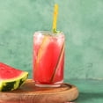 thumbnail image 3 of Guiexla Swirl Tumbler Straws Colorful Reusable Long Hard Translucent Plastic Drinking Straws Lightweight Safe Cup Straws for Home School Kitchen Restaurant Party, 3 of 8