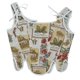 thumbnail image 1 of Faja Holloyiver para mujer, con estampado de jardín, estilo retro, tirantes de corsé, camiseta blanca, regalo para el Día de la Madre, 1 of 8
