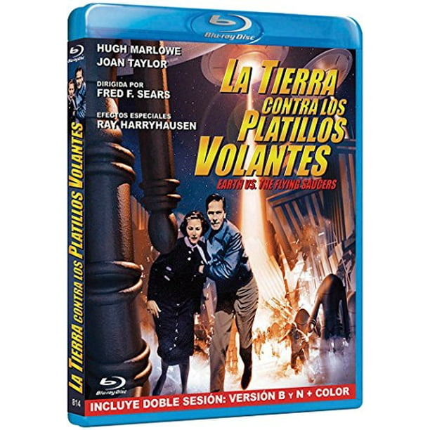 Earth Vs The Flying Saucers Blu Ray Reg A B C Import Spain Walmart Com Walmart Com
