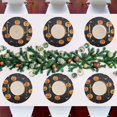 thumbnail image 7 of Adorable Pumpkin Lantern 6-Piece 15.4in Durable PVC Plate Mats, Heat-Resistant for Parties and Dining, 7 of 7