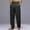 Noir, variante sur Rabais à 10 $ et Moins Mrasaso Pantalon pour Homme, Pantalon Décontracté Ample Droit Uni pour Homme avec Poche avant à Double Plis