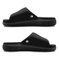 thumbnail image 2 of Unisex ISlide Black Boston Celtics Minimalistic Motive Slide Sandals, 2 of 5