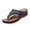 Dark Blue, variant on Feather Design Wedge Slides, Sandals for Women Arch Support Flip Flops Slip On Dressy Summer Comfortable Casual Walking Thong Sandals Lightweight Memory Foam Platform Wedge Shoes, Red 8