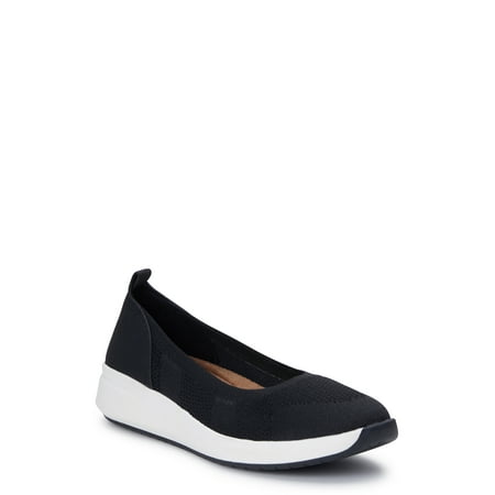 

Time And Tru Women s Comfort Ballet Flats