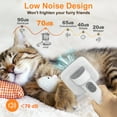 thumbnail image 3 of Monasem Dog Grooming Vacuum for Shedding, 13,200Pa Pet Grooming Vacuum Kit with Dogs Cats Clippers, 6 in 1 Low Noise Home Cleaning Tool, 3 of 14