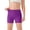 EI09_Dark Purple, variant on Girls Athletic Short for Kid Workout High Waisted Volleyball Yoga Dance Biker Shorts Comfy Gymnastics Short 5-13 Years Black 160