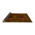 thumbnail image 2 of Ahgly Company Indoor Round Persian Yellow Traditional Area Rugs, 6' Round, 2 of 4