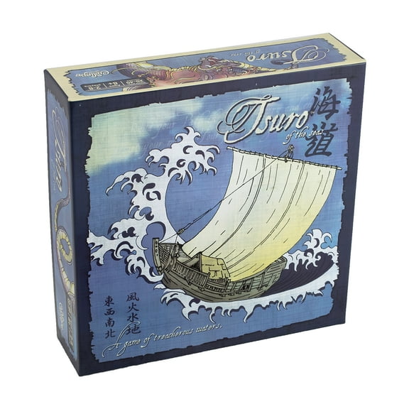 Calliope Games Tsuro of the Seas for Ages 8 Board Game, 2-8 Players