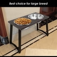 thumbnail image 3 of Cuencos Elevados TIDANT Acero Inoxidable Extra Grandes para Perros, 3 of 6