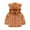 Brown, variant on Diufon Toddler Fleece Hooded Warm Coat Infant Boys Girls Zip-up Jacket Long Sleeve Thickened Outwear with Pockets