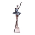 thumbnail image 3 of Colección de figuras de bailarina de resina, elegante y original recuerdo artístico. D, 3 of 9