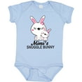 thumbnail image 3 of Inktastic Mimis Snuggle Bunny Easter Girls Baby Bodysuit, 3 of 5