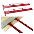 thumbnail image 1 of Parallel Rail Guide System Aluminium Alloy Circular Saw Track Set Fixed Guide Rail Bracket For Track Saw Repeatable Cuts, 1 of 7