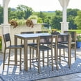 thumbnail image 4 of Better Homes & Gardens Tarren 5-Piece High Dining Set, Black, 4 of 13