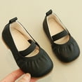 thumbnail image 4 of IROINNID Girl's PU Soft Sole Shoes Shallow Open Princess Square Toe Party Big Flats Shoes, 4 of 5
