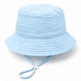 thumbnail image 2 of BOBOGOJP Baby Sun Hat Infant Toddler Summer Bucket Hat, Medical Cotton Yarn Sun Hats for Baby Boys Girls, 2 of 3