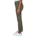 thumbnail image 5 of Alfred Dunner Womens Petite  Super Stretch Mid- Rise Short Length Pant, 5 of 6