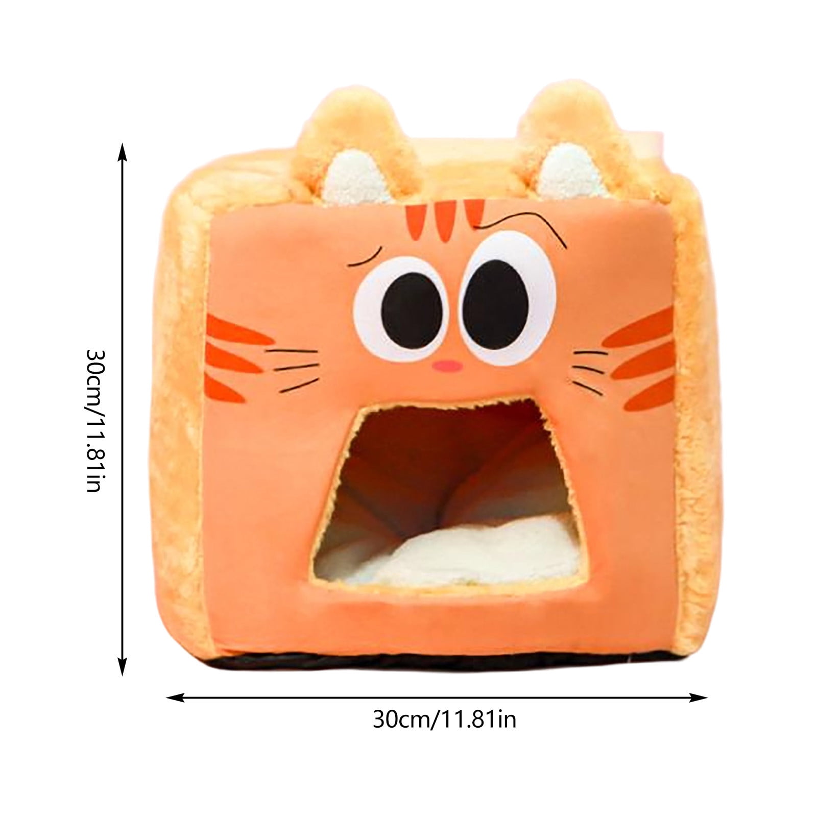 Cat Bed Enclosure for Indoor Comfort Sleeping Tent Soft Cozy Dome for Living Room Bedroom Home Use