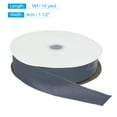 thumbnail image 2 of Uxcell Velvet Ribbon Single Face Spool Silky Velvet Fabric for DIY Crafts Gift Wrapping 1 1/2" x 10 Yard Dark Gray, 2 of 6