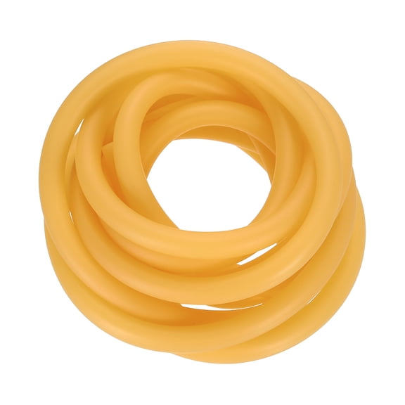 Natural Latex Rubber Tubing, 1/4" ID x 3/8" OD 9.8Ft Elastic Tube