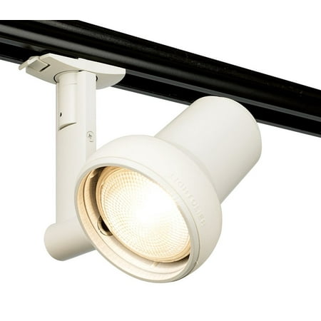 - Lightolier 8420WH Spot Track Light 50 Watt Matte White Lytespan Sof-Tech